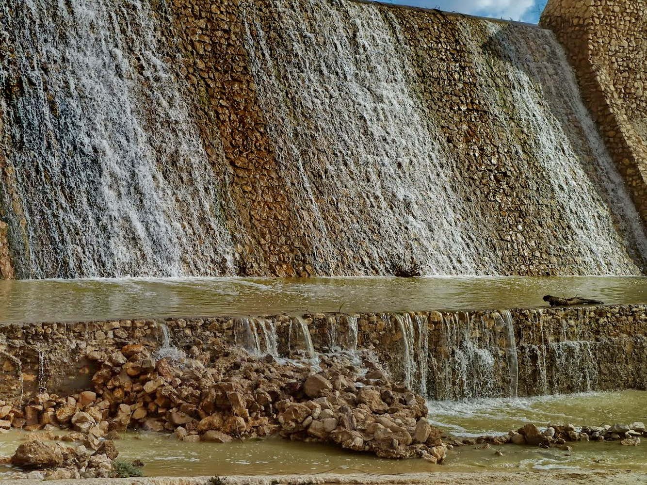 A barragem de Yeruham, 2013