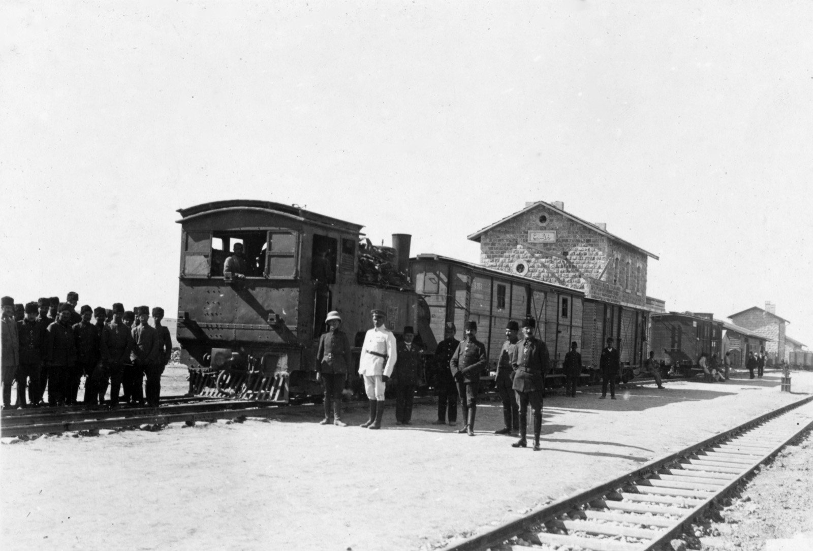 תחנת הרכבת של באר שבע, 1917